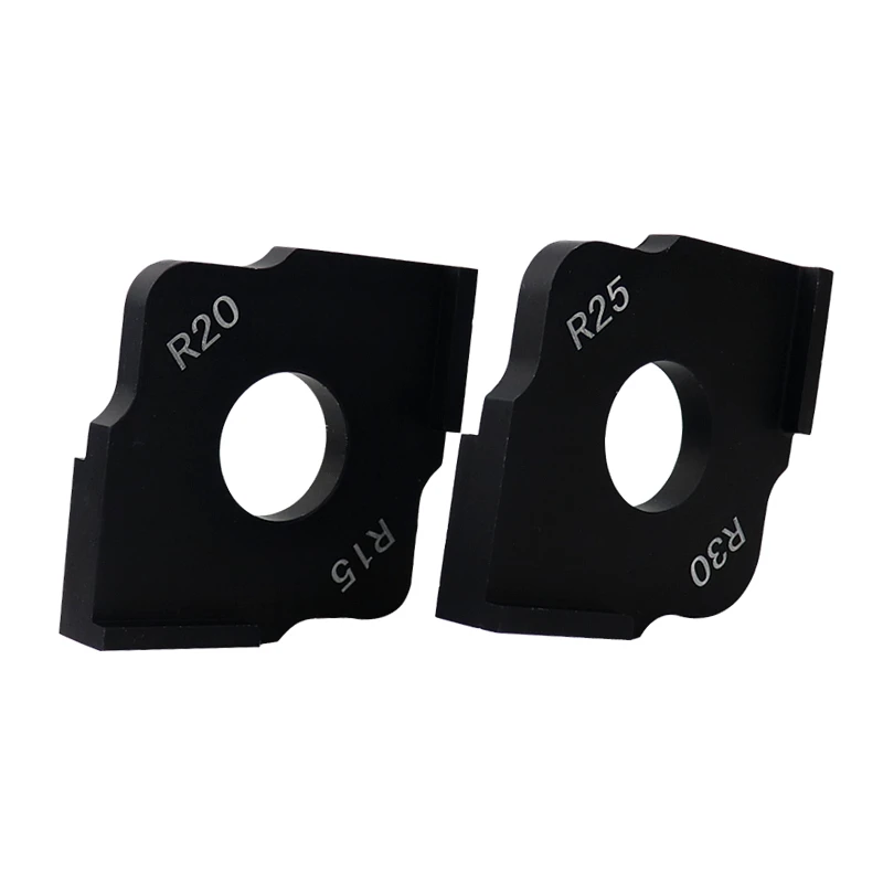 Деревообрабатывающие деревянные панели радиус Quick-jig R15/R20/R25/R30 Угловые шаблоны комплект для обрезки станок фрезерный станок стол биты инструменты