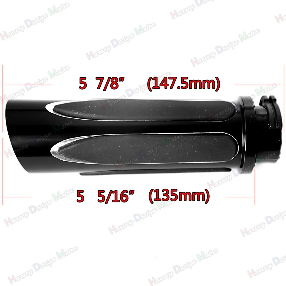 Мягкие удобные черные ручки с мелким вырезом набор ручек для туризма Sportster Dyna 883