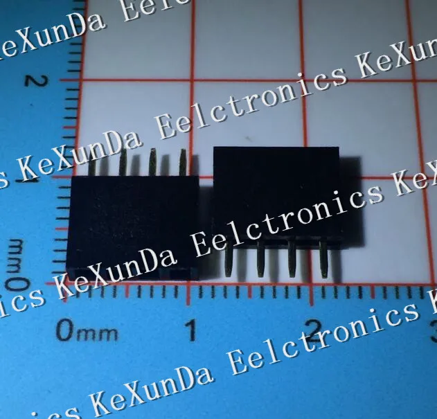 100 шт. ROHS 2 54 мм 1*4 P 1x4 DIP Однорядный гнездовой разъем | Электронные компоненты и