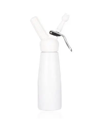 500ml Cream bottle 1000 мл сифон для соды, стальная бутылка, поток соды, пена, бар, пиво, профессиональный алюминиевый крем, пенообразователь, пистолет, крем, десерт, торт/6 - Цвет: 500ml Cream bottle