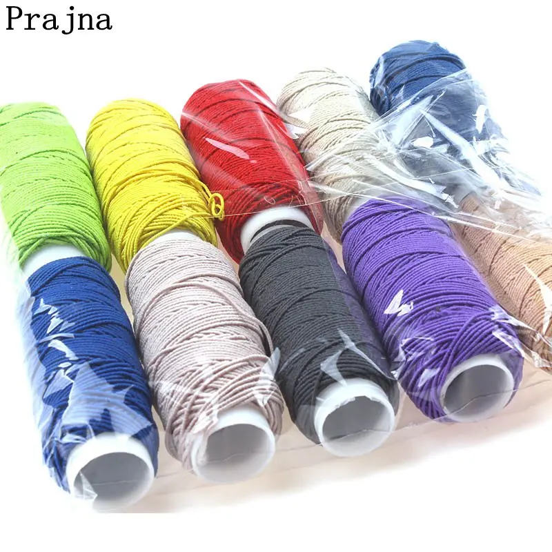 Prajna 10 шт. высококачественные разноцветные смешанные эластичные нитки DIY