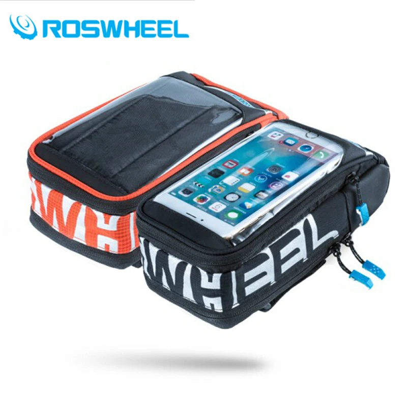 Сумка ROSWHEEL для горного и шоссейного велосипеда сумка седло сенсорного экрана