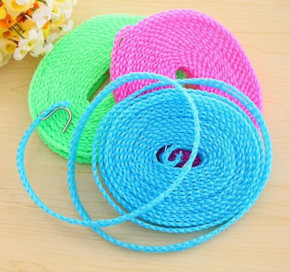 Веревка для белья 3 метра 5 метров сушилка одежды улицы веревка подвешивания