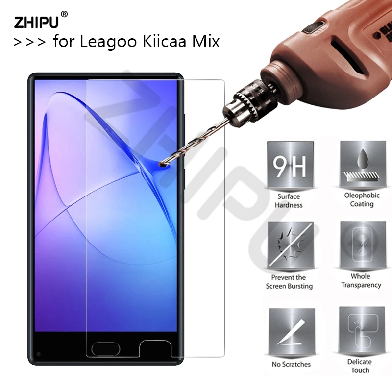 3 шт./лот закаленное стекло для LEAGOO KIICAA MIX 5 дюймовый защитный экран защитная