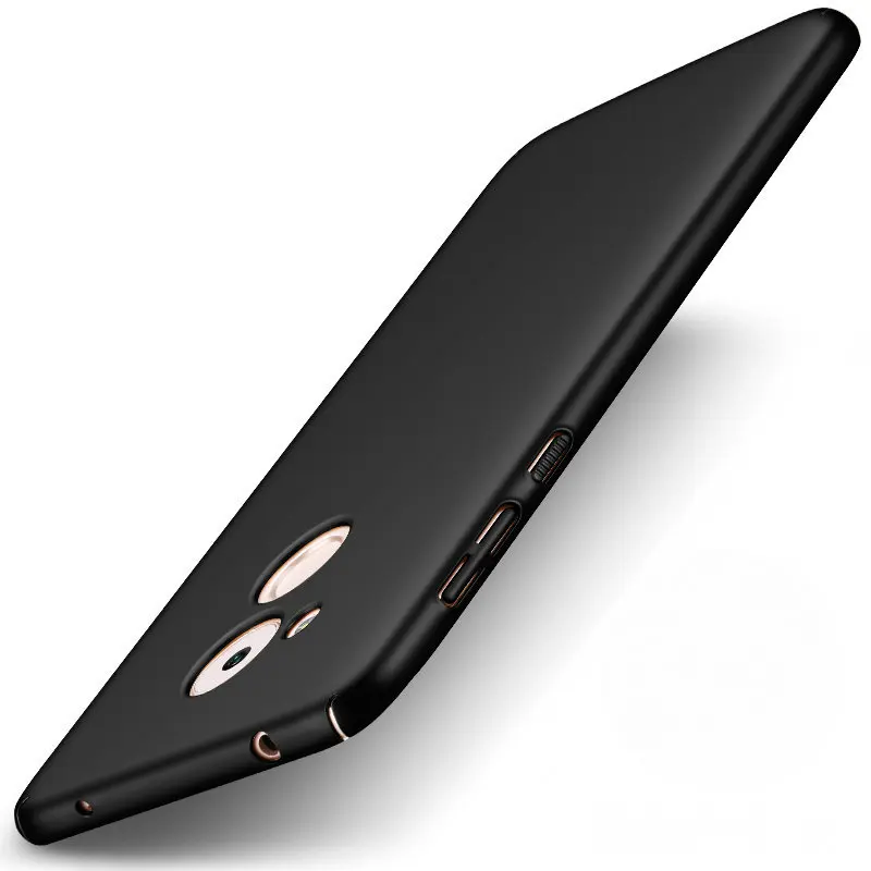 Black Для huawei Nova Smart/Honor 6C DIG-L01 DIG-L21 DIG-L21HN 5," чехол Роскошный Матовый Жесткий пластик тонкий чехол s ПК полная крышка для телефона - Цвет: Black