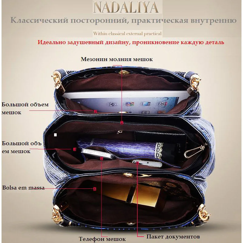 Большая Акция! Новые высококачественные сумки из крокодиловой кожи женская