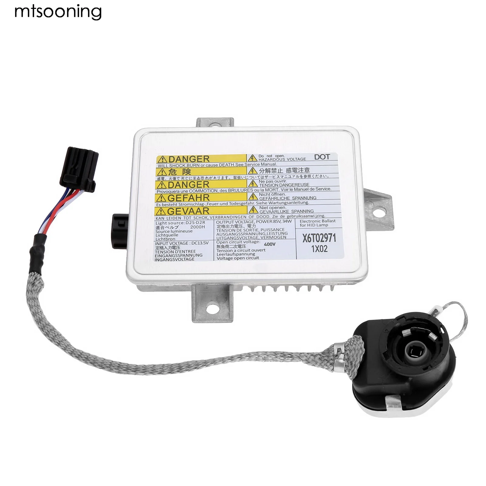 Mtsooning Xenon модуль управления балластом X6T02971 новый для 2002 2008 Acura TL/TL S TSX Honda S2000 Mazda