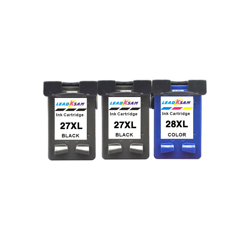 27XL 28XL картридж для замены hp 27 28 чернильный Deskjet 3320 3325 3420 3535 3550 3650 3744 принтер - купить