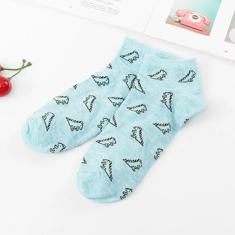 Корейские забавные Женские носочки креативные животные мелкий Носок Calcetines Skarpetki
