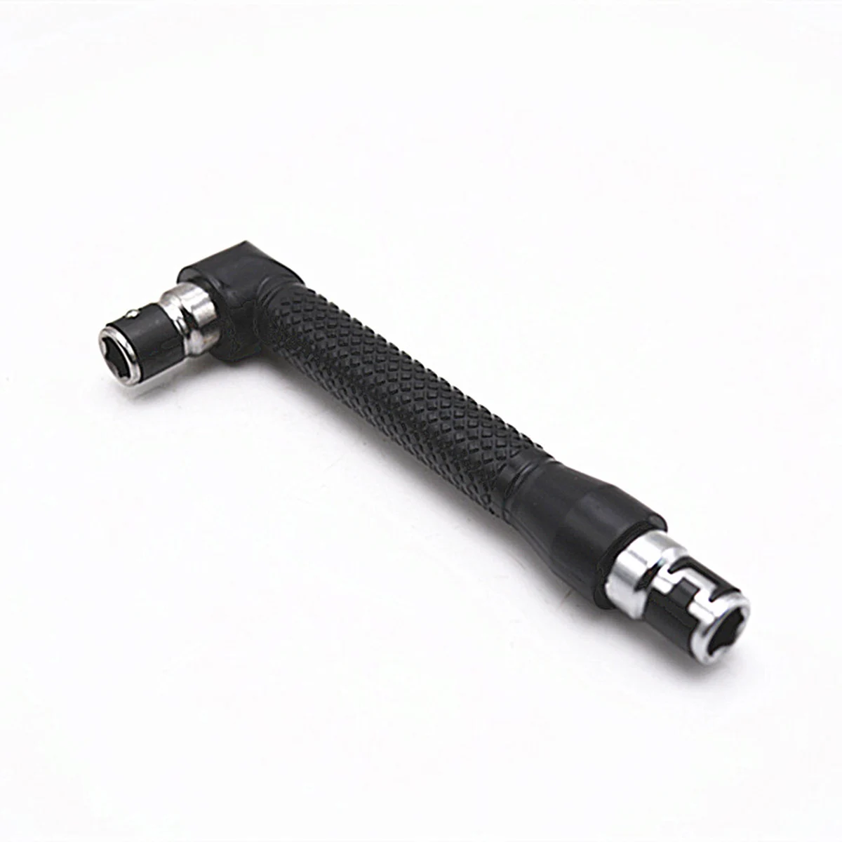 

L-Shaped Socket Wrench 90 Degree Screwdriver 1/4 Hex Shank Right Angle Extension Handle Double-Headed Wrench Screwdriver Adapter