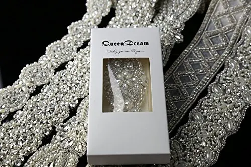 QueenDream слоновая кость Свадебное Створки свадебные створки пояса | Аксессуары для