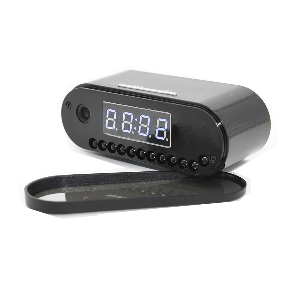 Новинка 1080P WiFi настольные часы мини камера IP P2P DVR видеокамера сигнализация HD ночное видение датчик движения удаленный монитор няня камера