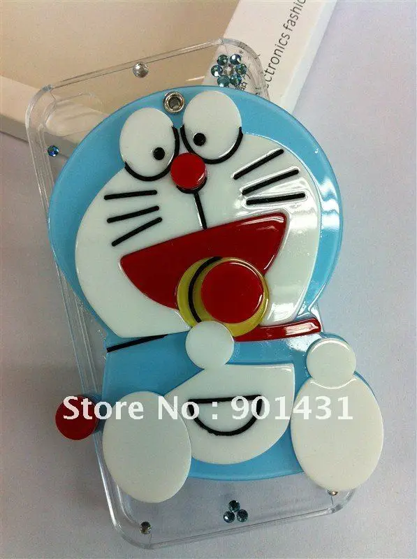 Free Dropshipping! 10PCS/Lot Hidden Mirror Mobile Case for iphone4 4S |