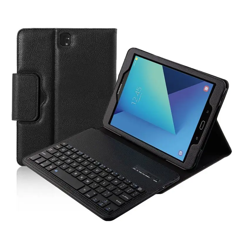 Смарт Съемная Беспроводная Bluetooth клавиатура чехол для samsung Galaxy Tab S3 9 7 дюймов T820