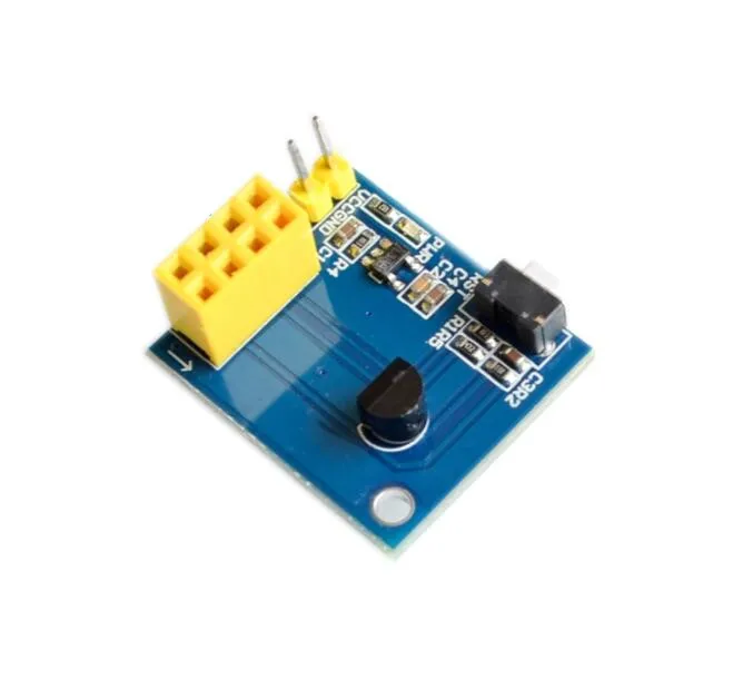 10 шт. ESP8266 ESP 01 01S ESP01 DS18B20 модуль датчика температуры и влажности Wifi NodeMCU для Arduino