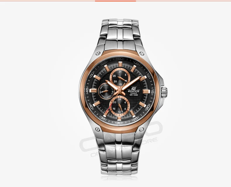 Casio Edifice часы для мужчин подарок наручные часы водонепроницаемый дизайн модные кварцевые мужские часы EF-326 полная сталь Водонепроницаемый relogio