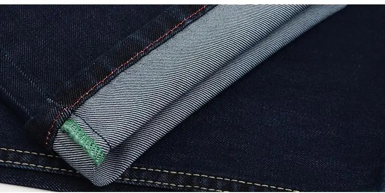 Jeans Men 2015 Spring New Dark Blue Color Plus Size 29-44 Baggy Wide Leg Straight Denim Pants | Мужская одежда