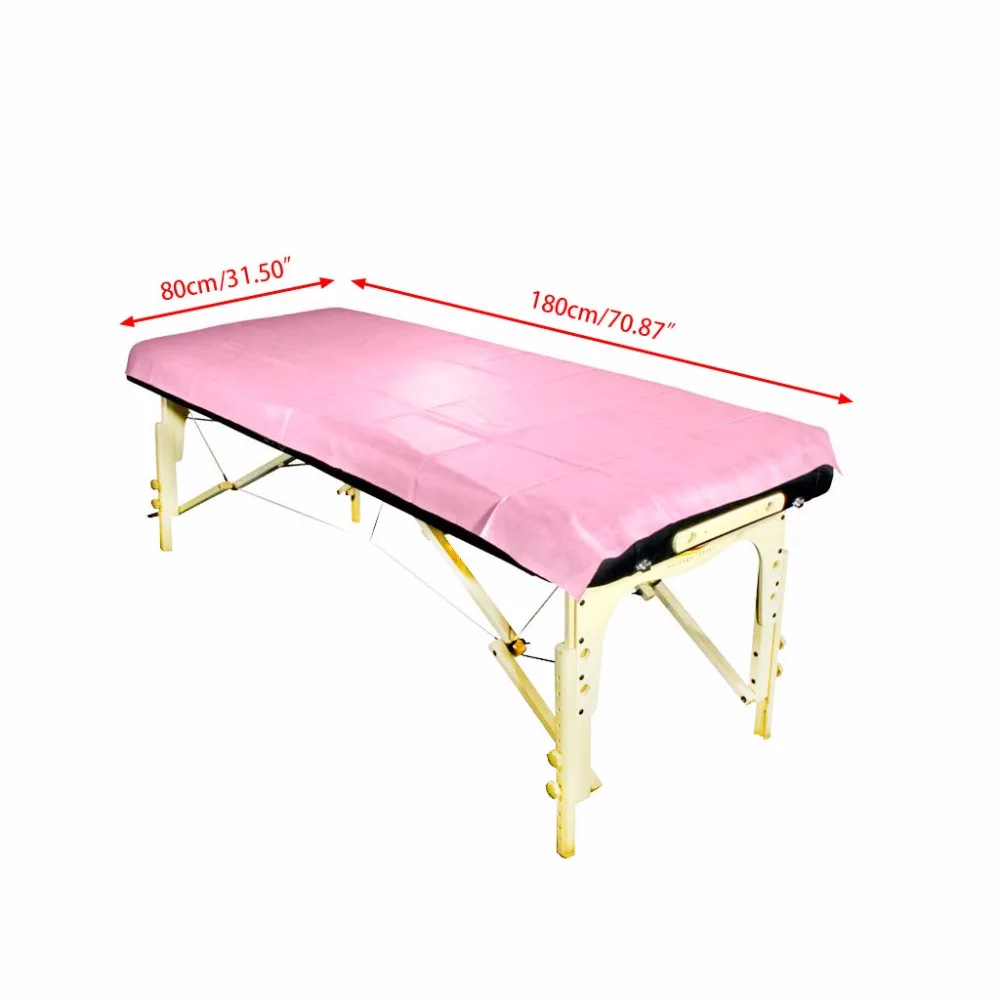 

10pcs Massage Beauty Non-woven Disposable Bed Table Cover Sheets 80X180cm