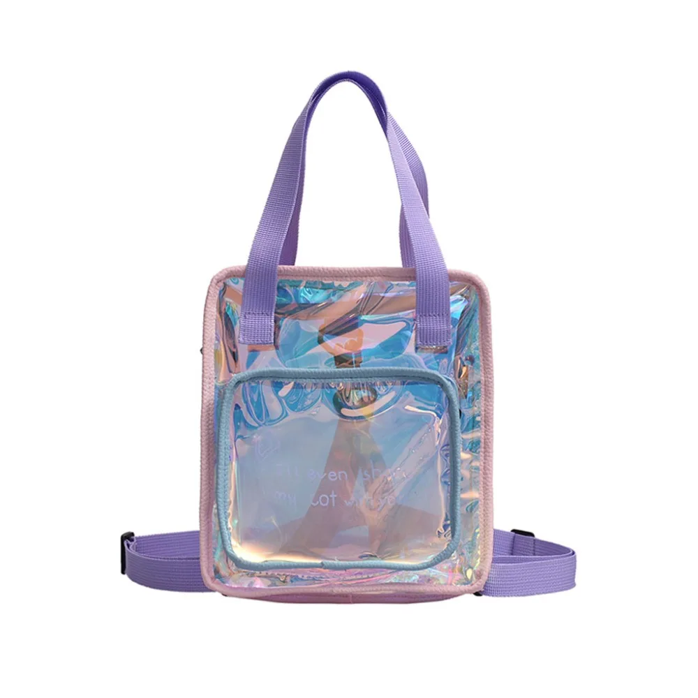 Сумка мессенджер прозрачная из ПВХ 2019|Сумки с ручками| |