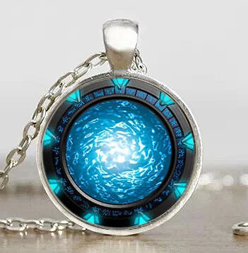 Ожерелье с подвеской в стиле стимпанк драмы Stargate портала Atlantis Рождественская