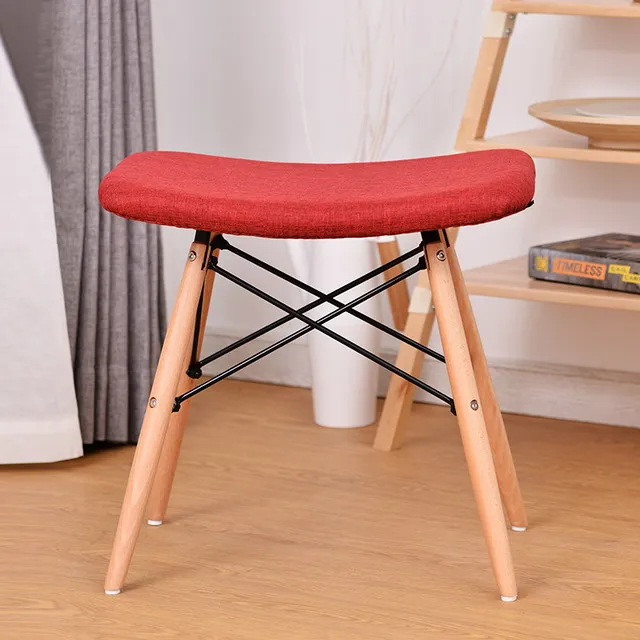 Современный дизайн дома Гостиная боковой табурет в мягкой обложке на подкладке