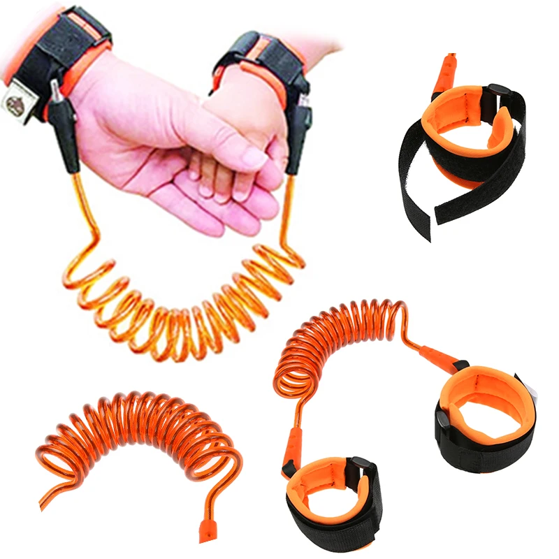 2 м детский ремень безопасности Детский Эластичный поводок для защиты от потери