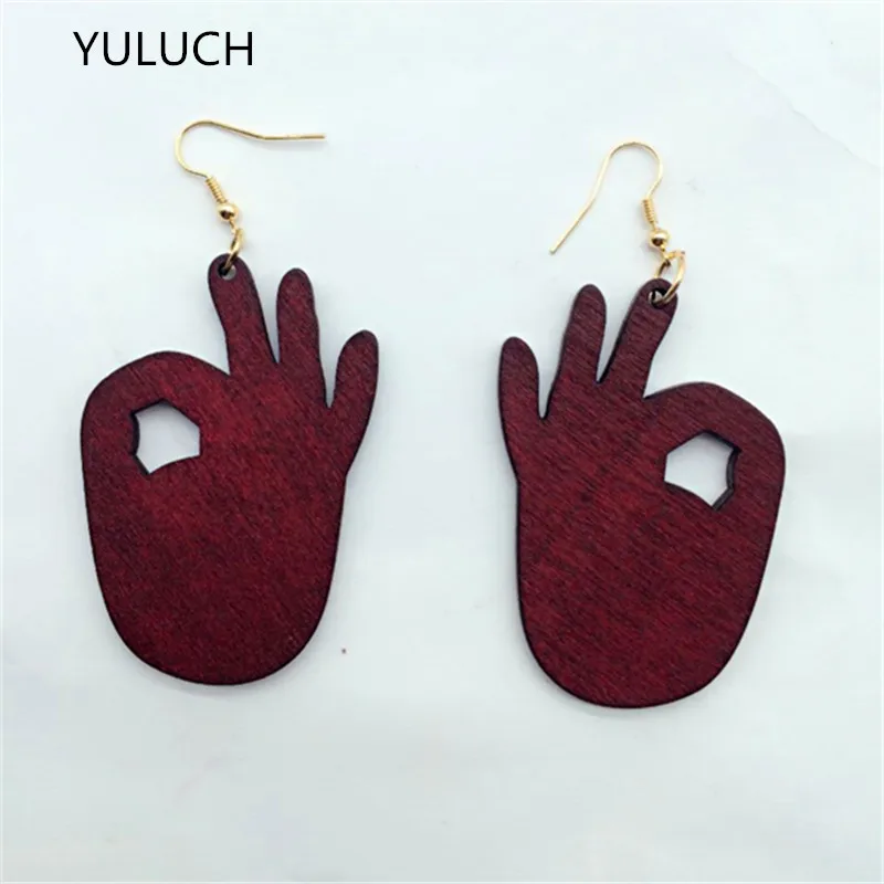 Хорошего качества африканские необработанные руки дизайн ОК красные деревянные