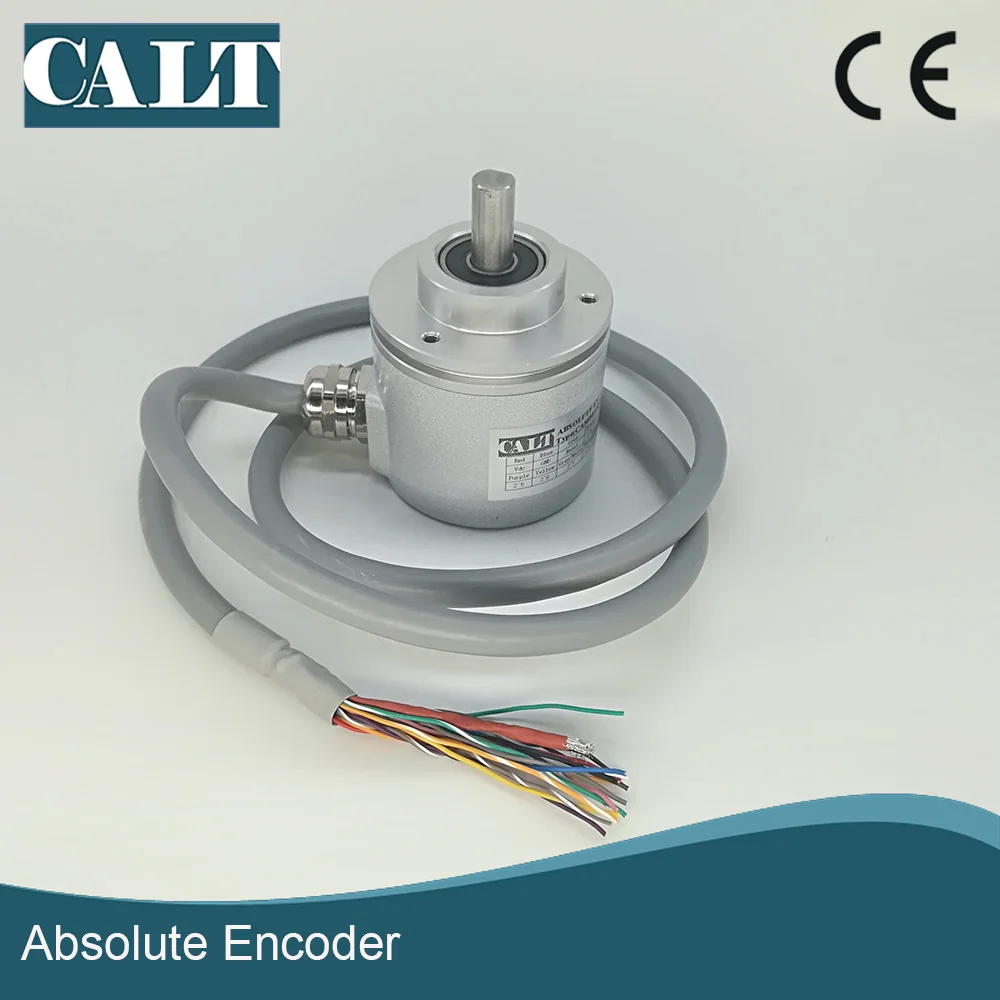 CALT 12bit 4096 разрешение параллельный выход серый код абсолютный поворотный датчик положения датчика CAS60R12E10PB