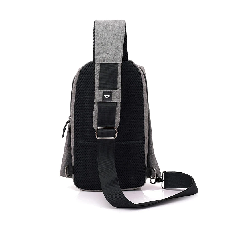 Бесплатная доставка 2019 новая модная мужская нагрудная сумка Высококачественная