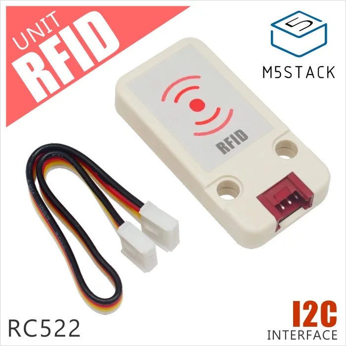 M5Stack новейший мини RFID блок RC522 модуль датчика для Arduino SPI писатель IC карта с роще порт IEC интерфейс для ESP32
