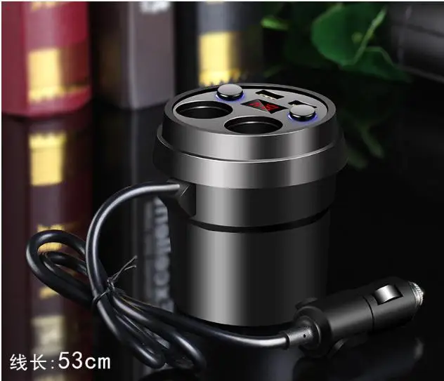 Cup-type car charger one minute two mobile phone dual USB for cigarette lighter | Компьютеры и офис