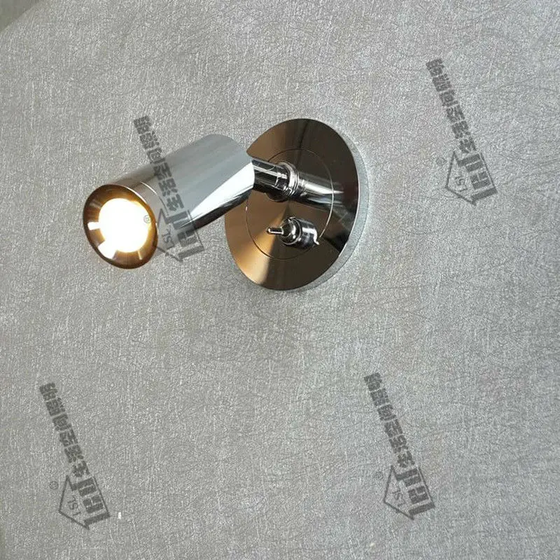 Topoch LED утопленное освещение над кроватью направленная головка с выключателем ВКЛ