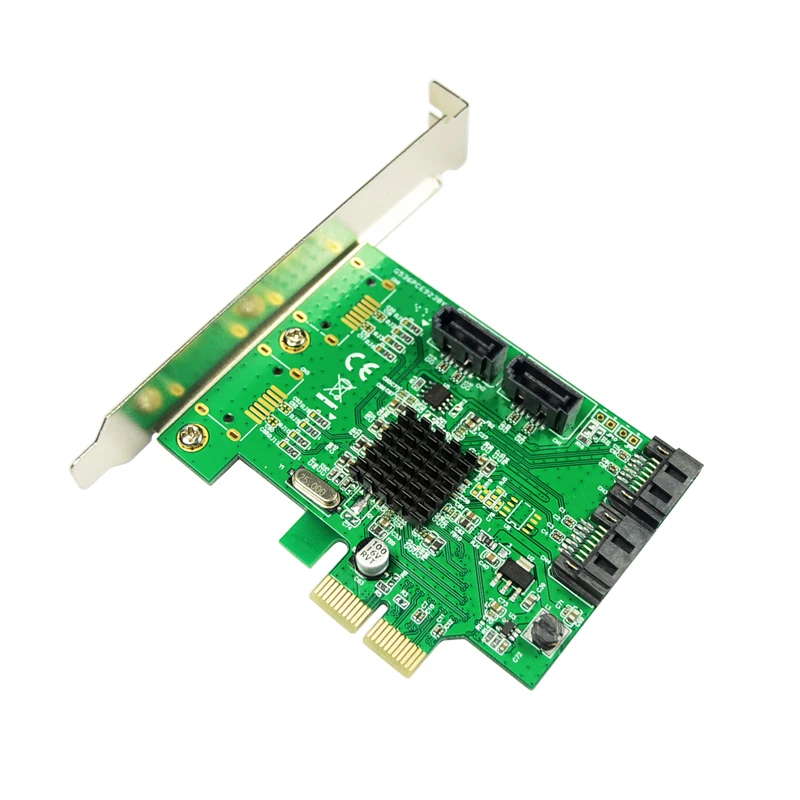 Набор микросхем Marvell 4 порта SATA 6 Гбит/с PCI Express Карта контроллера PCI-e к 3 0 конвертер