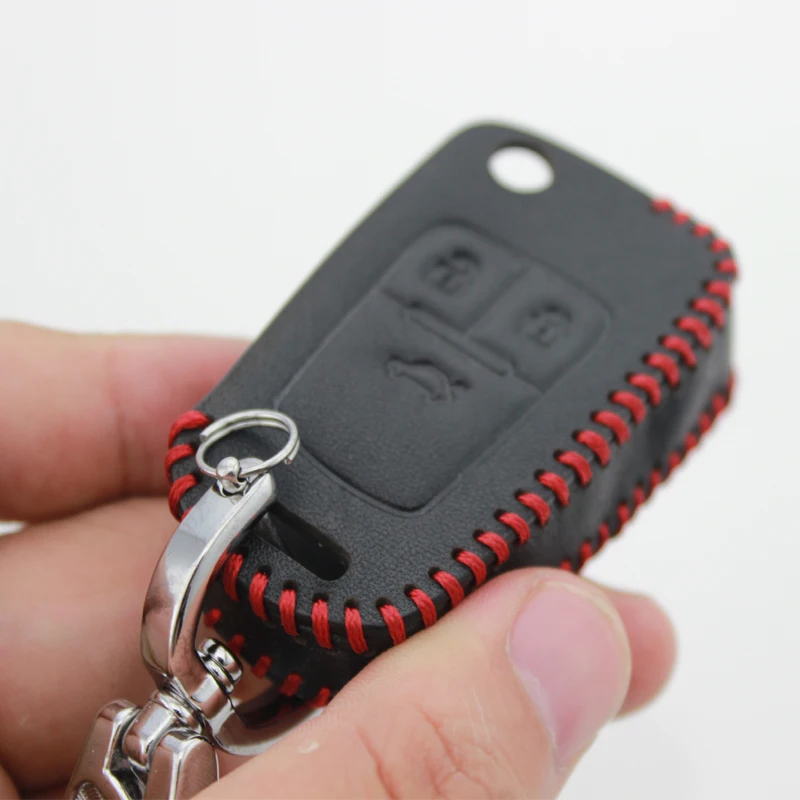 Кожаный чехол с откидной крышкой для ключа Chevrolet Cruze Aveo Buick VAUXHALL OPEL Insignia Astra J Zafira C