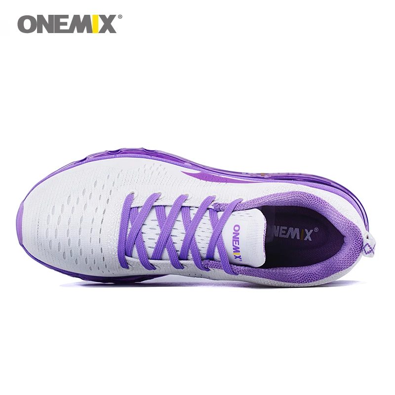 Беговые кроссовки Onemix Для женщин Спортивная обувь дышащая Дамская Спортивная обувь Открытый женские Прогулочные кроссовки женские амортизирующая обувь