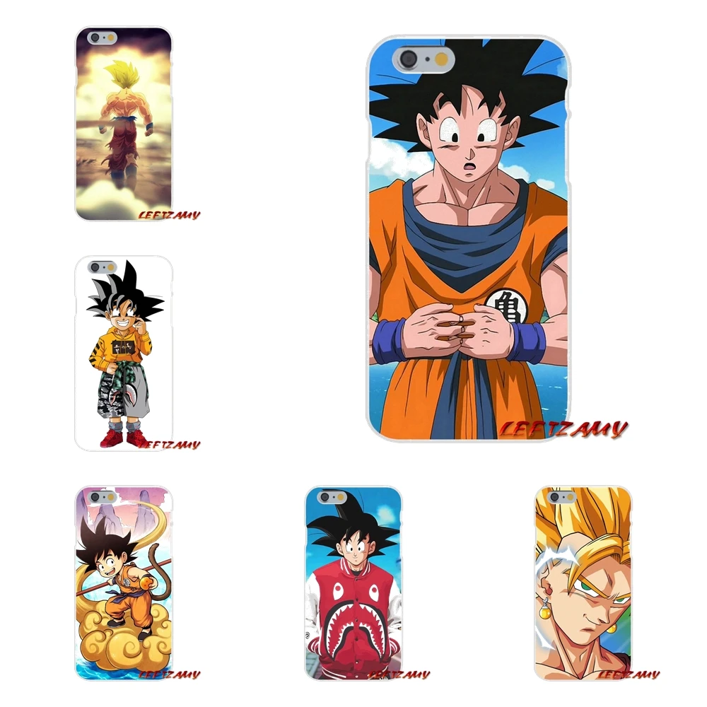 Для iPhone X 4 4S 5 5S 5C SE 6 6S 7 8 Plus Аксессуары чехлы для телефонов Goten Dragon Ball Shark