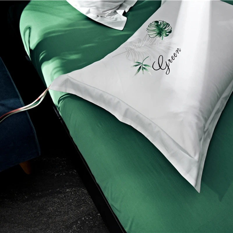 Роскошные изысканные хлопковые комплекты постельного белья с длинным