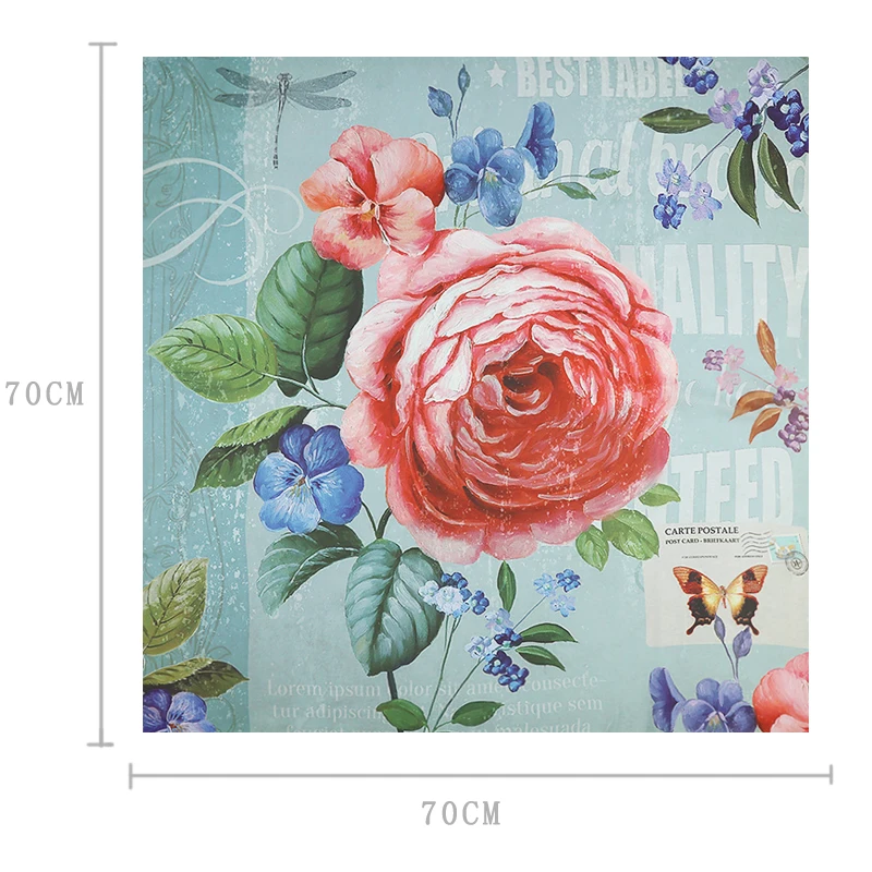 

70*70cm Square Silk Scarf Luxury Brand Women Flower Print Neck Scarves Big Foulards Ladies Bandana Handkerchief Fashion wrap hot