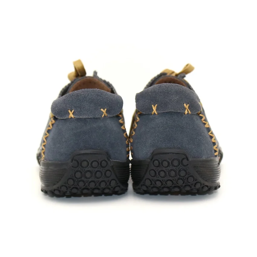 Осенняя коллекция 2015 года Кожанные мужские ботинки для отдыха Мужские из замши