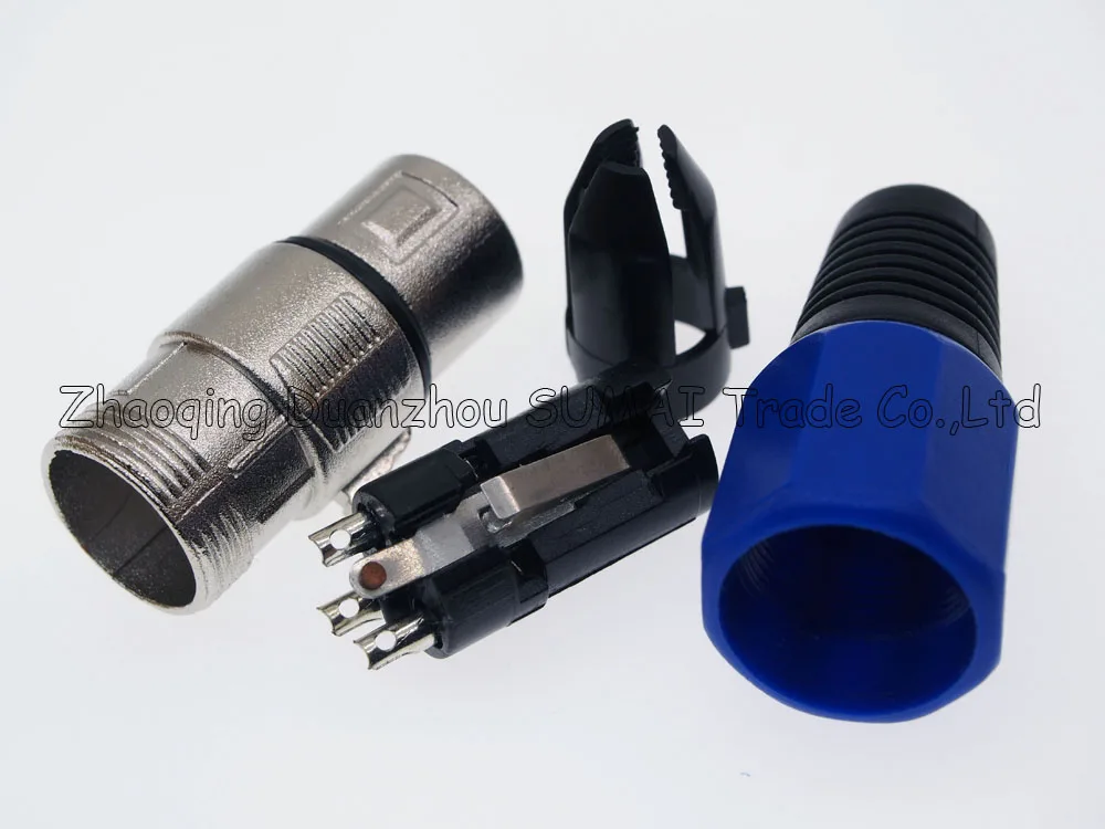 3Pin CANNON KTV Аудио Микрофон Разъем XLR 3 Pin female P микрофон/колонки разъем серебристый с