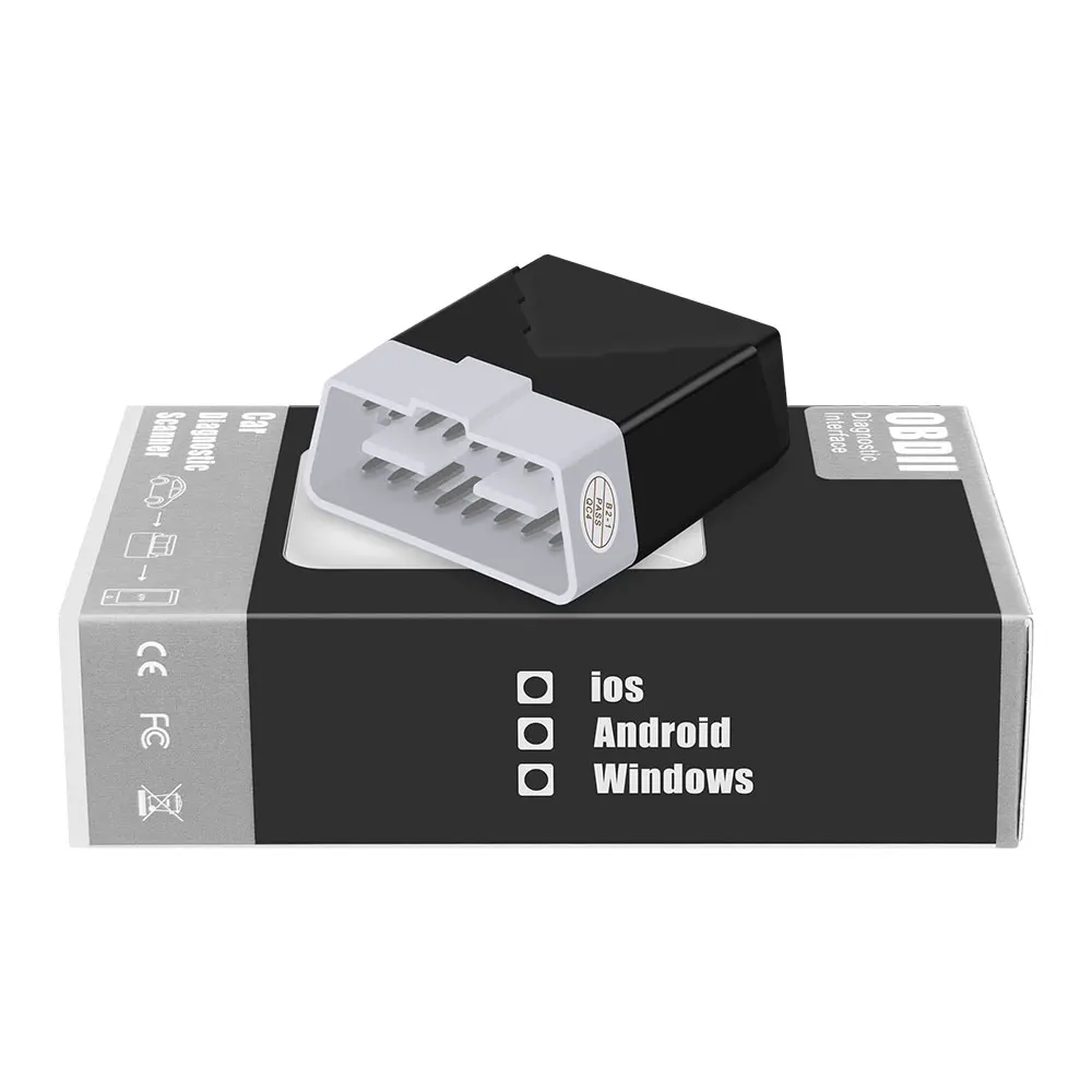 Автомобильный диагностический инструмент ELM 327 V1.5 без PIC18F25K80 OBD OBD2 WIFI Bluetooth 4 0 ELM327 Wi