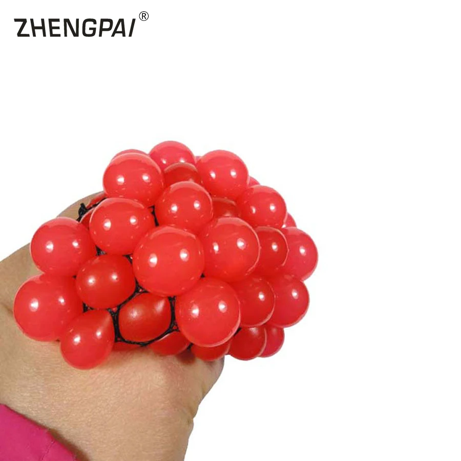 Zhengpai анти-стресс мяч Новинка Fun винограда вентиляции squeeze особо ослабитель