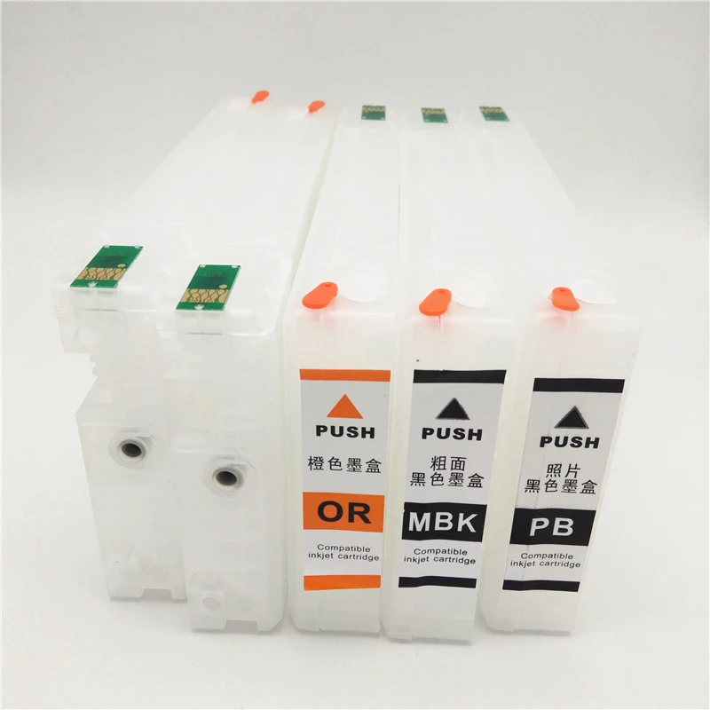 Einkshop T653A T653B T6531-T6539 многоразовый картридж для принтера Epson Stylus Pro 4900 с чипом ARC |