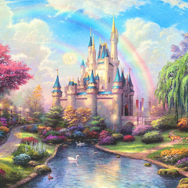 3D фотообои на заказ в европейском стиле для спальни гостиной телевизора фона