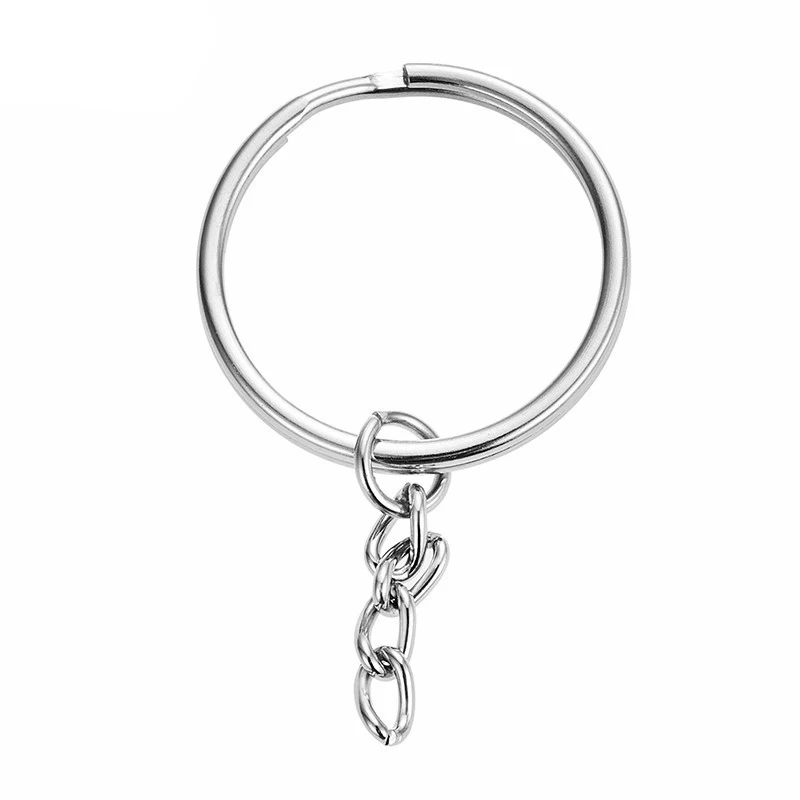 20 шт./компл. металлические брелки раздельное кольцо из сплава брелок для поделок