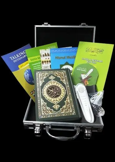 Цифровое устройство для чтения коранов Holy quran pen в металлическом коробке