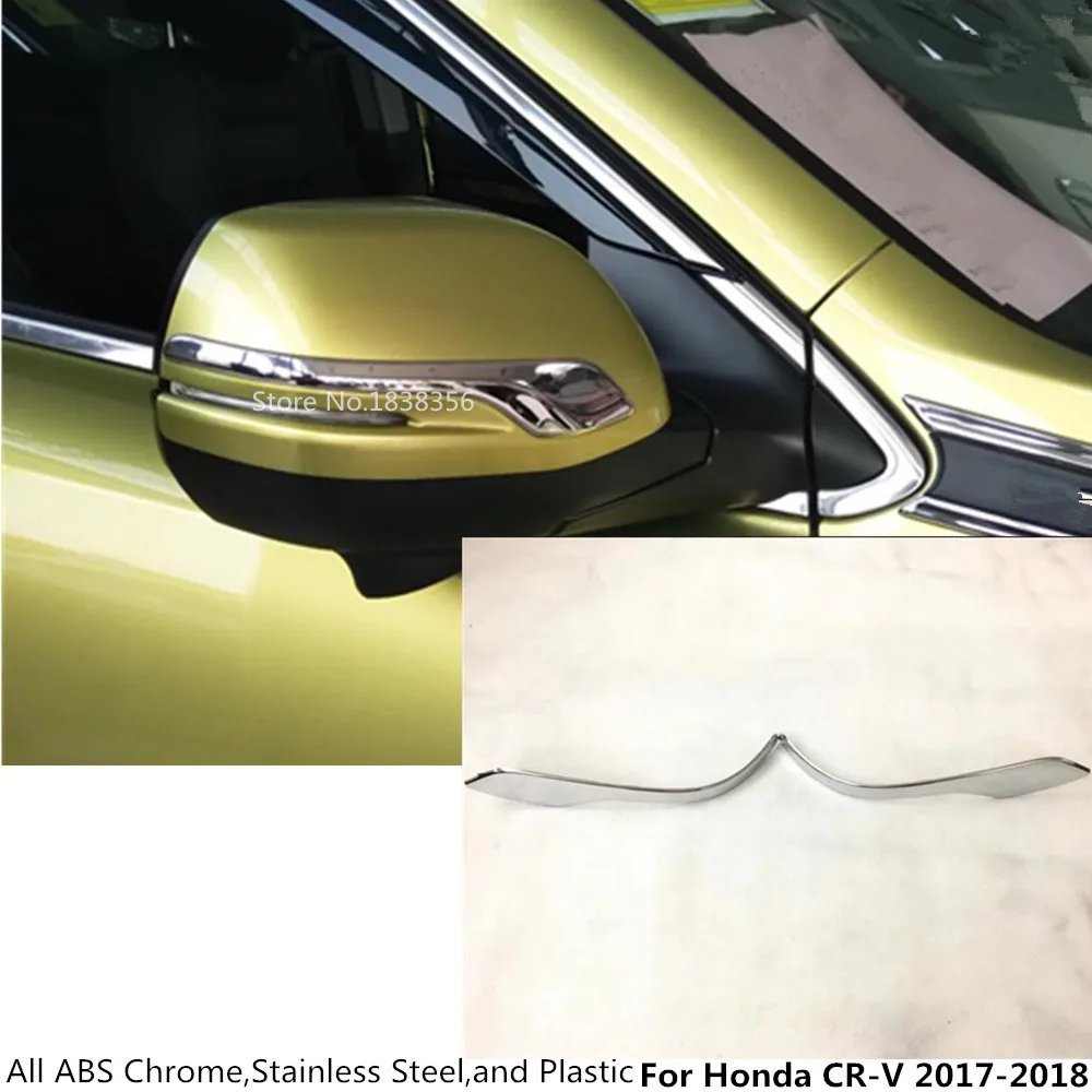 Для Honda CRV CR-V 2017 2018 2019 ABS Chrome Автомобильная задняя панель заднего вида | Автомобили