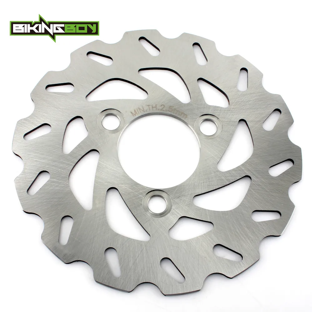 Красный BIKINGBOY ATV Dirt Bike Quad Передние Задние тормозные диски роторы для ARCTIC CAT 400 DVX Sport 04-08 TS Sport 2006 2007 легкий вес - Цвет: Красный