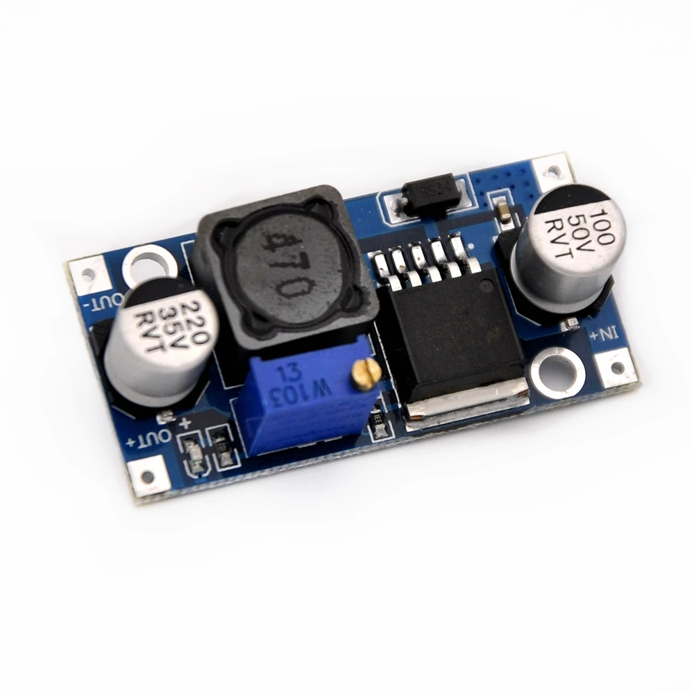 Официальный LM2596 DC-DC вход 4 В-35 В выход 1 23 в-30 в Регулируемый понижающий модуль