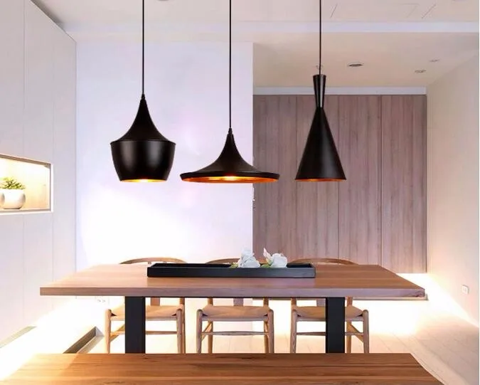 Черный/белый 3 шт./компл. металлические светильники от известного скандинавского